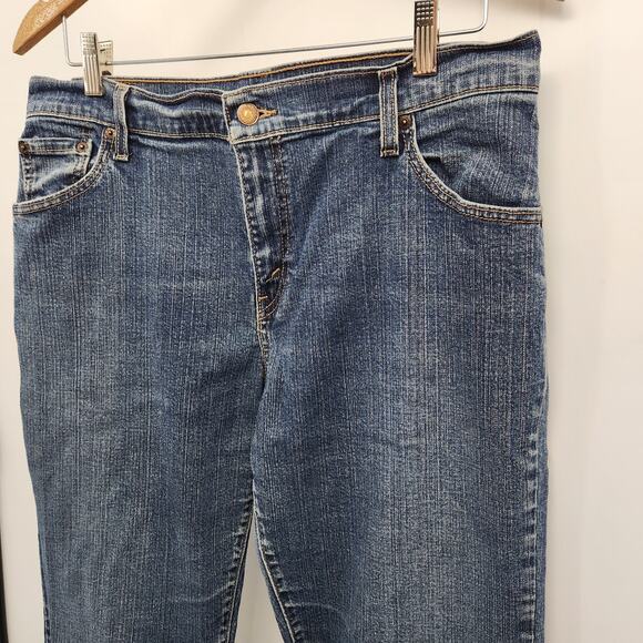 Levi's 550 Denim Jeans Women's Size 14M Relaxed Fit Red Tag Pants - Picture 3 of 9